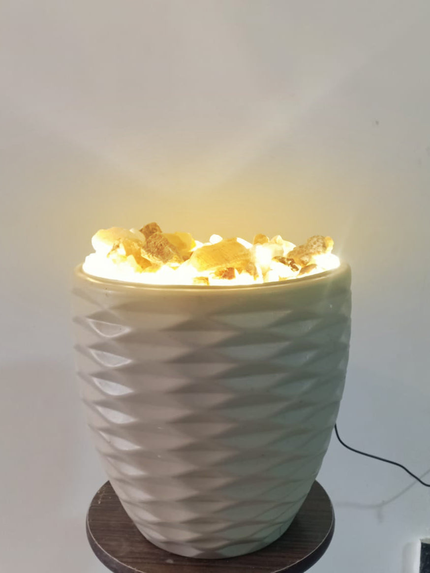 Illuminated Pot (30 cm) with LED Light